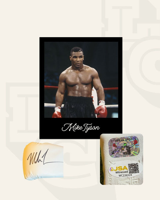 Guante Mike Tyson Blanco