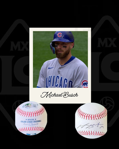 Pelota firmada Michael Busch