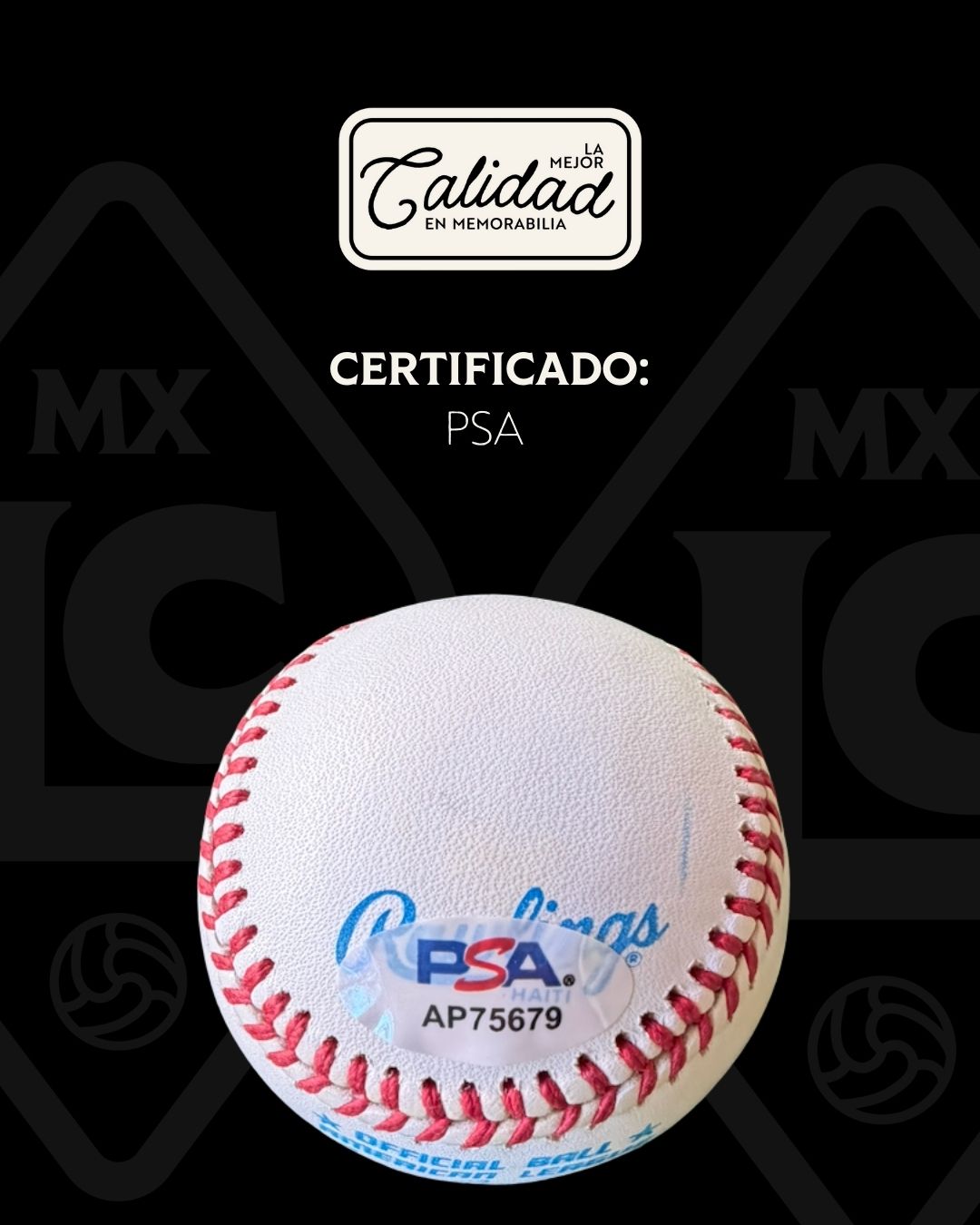 Pelota firmada Al Kaline