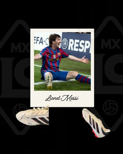 Zapato firmado Lionel Messi Adidas