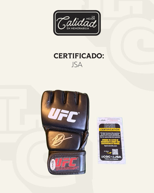 Guante firmado Dricus Du Plessis