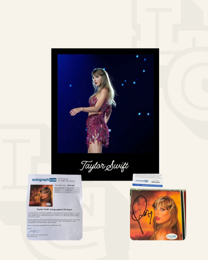 Disco firmado Taylor Swift