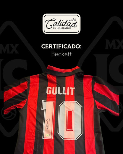 Jersey firmado Ruud Gullit AC Milan 1990