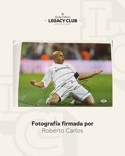 Fotografia Roberto Carlos Real Madrid