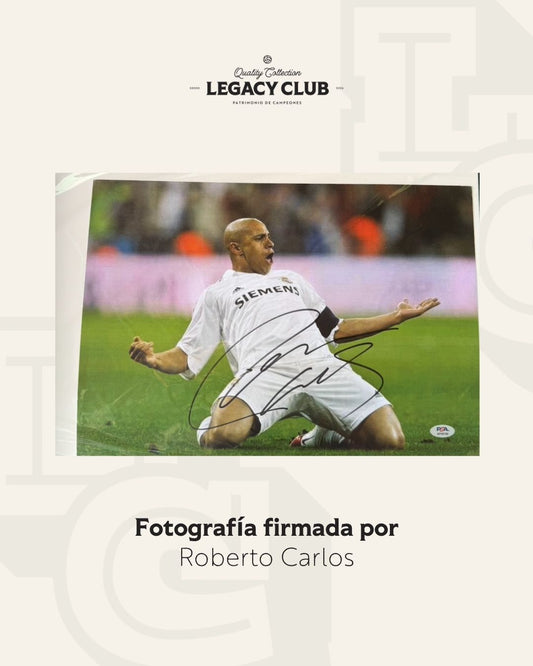 Fotografia Roberto Carlos Real Madrid