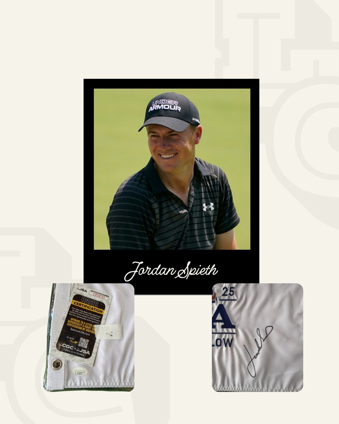 Bandera Jordan Spieth