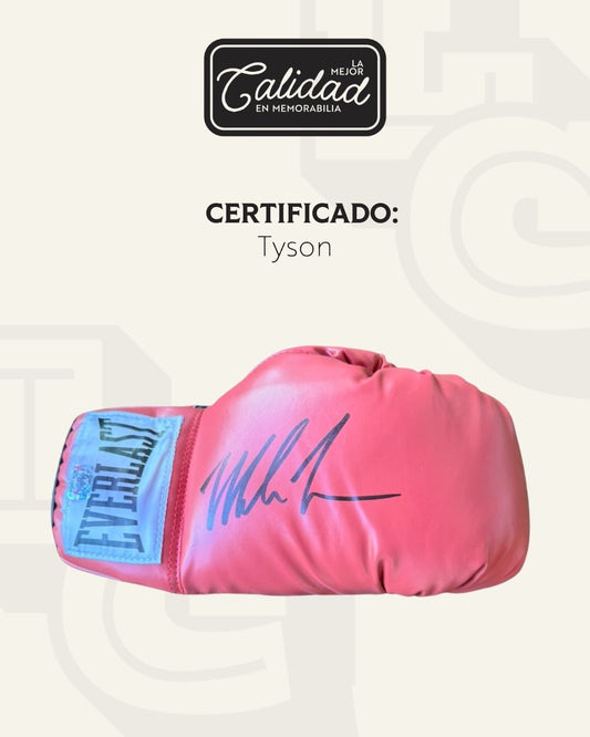 Guante firmado Mike Tyson