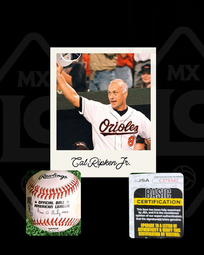 Pelota firmada Cal Ripken Jr.