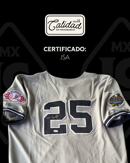 Jersey firmado Jason Giambi Yankees