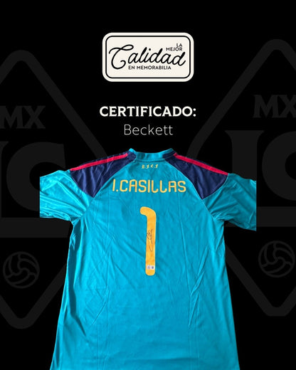 Jersey firmado Iker Casillas España 2010