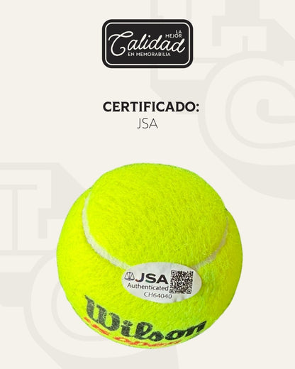 Pelota firmada Lorenzo Musetti