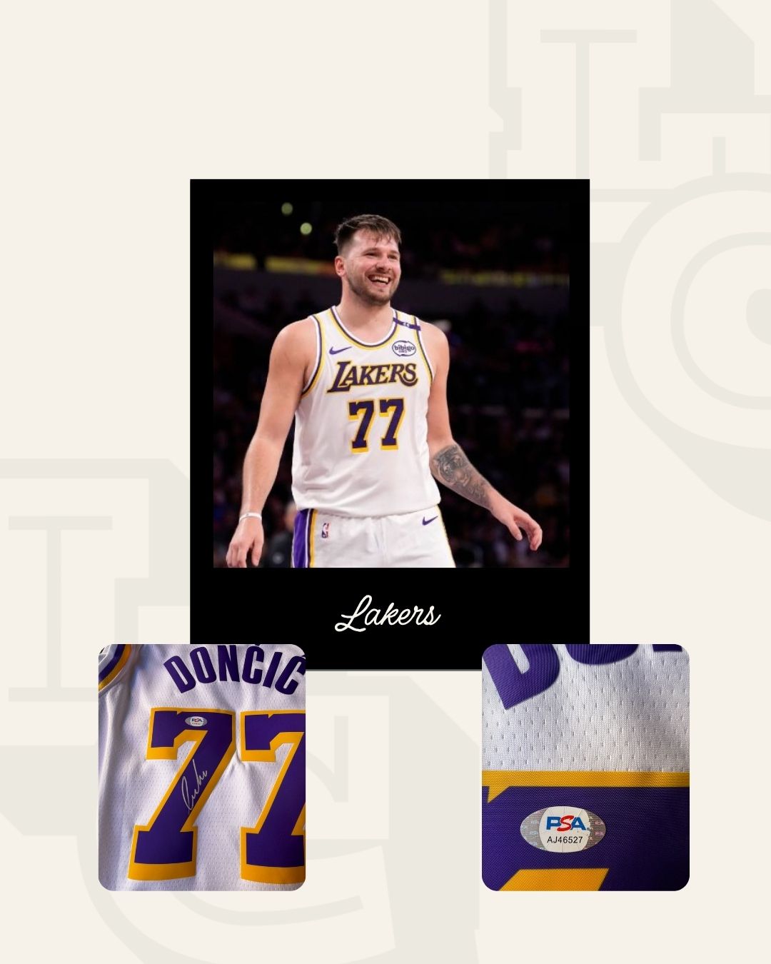 Luka Doncic Lakers Blanca