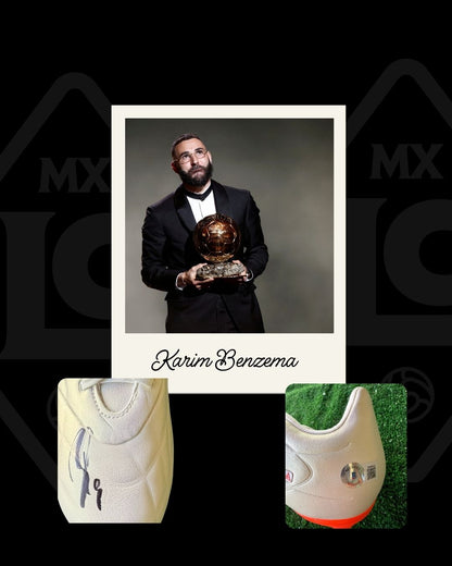 Zapato firmado Karim Benzema