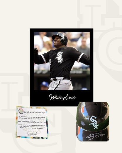 Casco 11 Frank Thomas Chicago White Sox