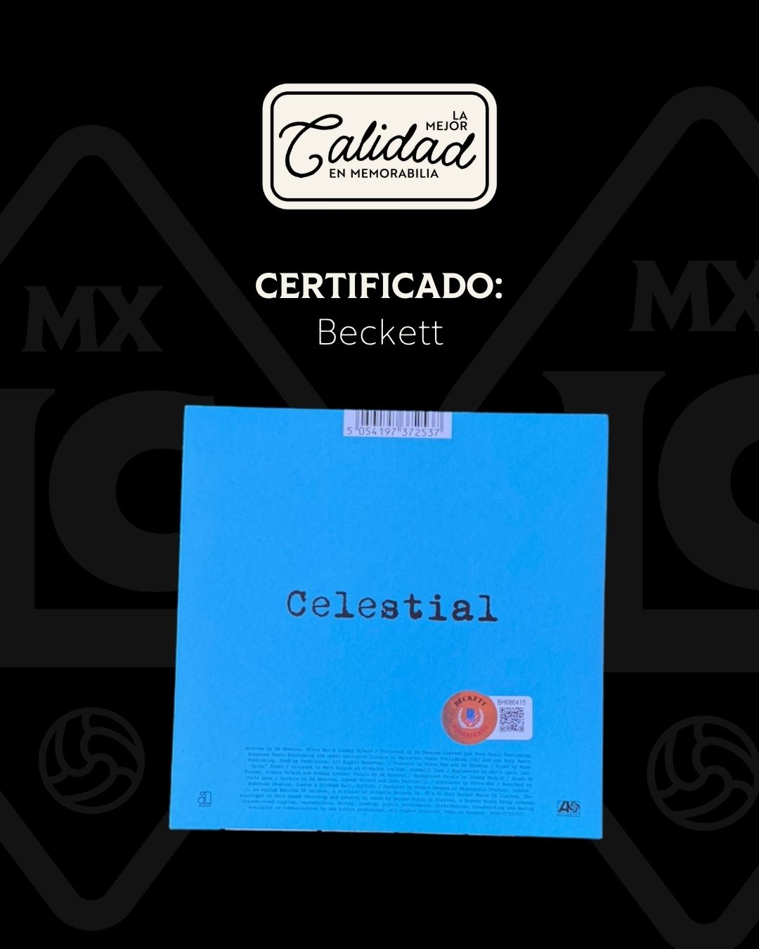 Ed Sheeran Celestial Disco