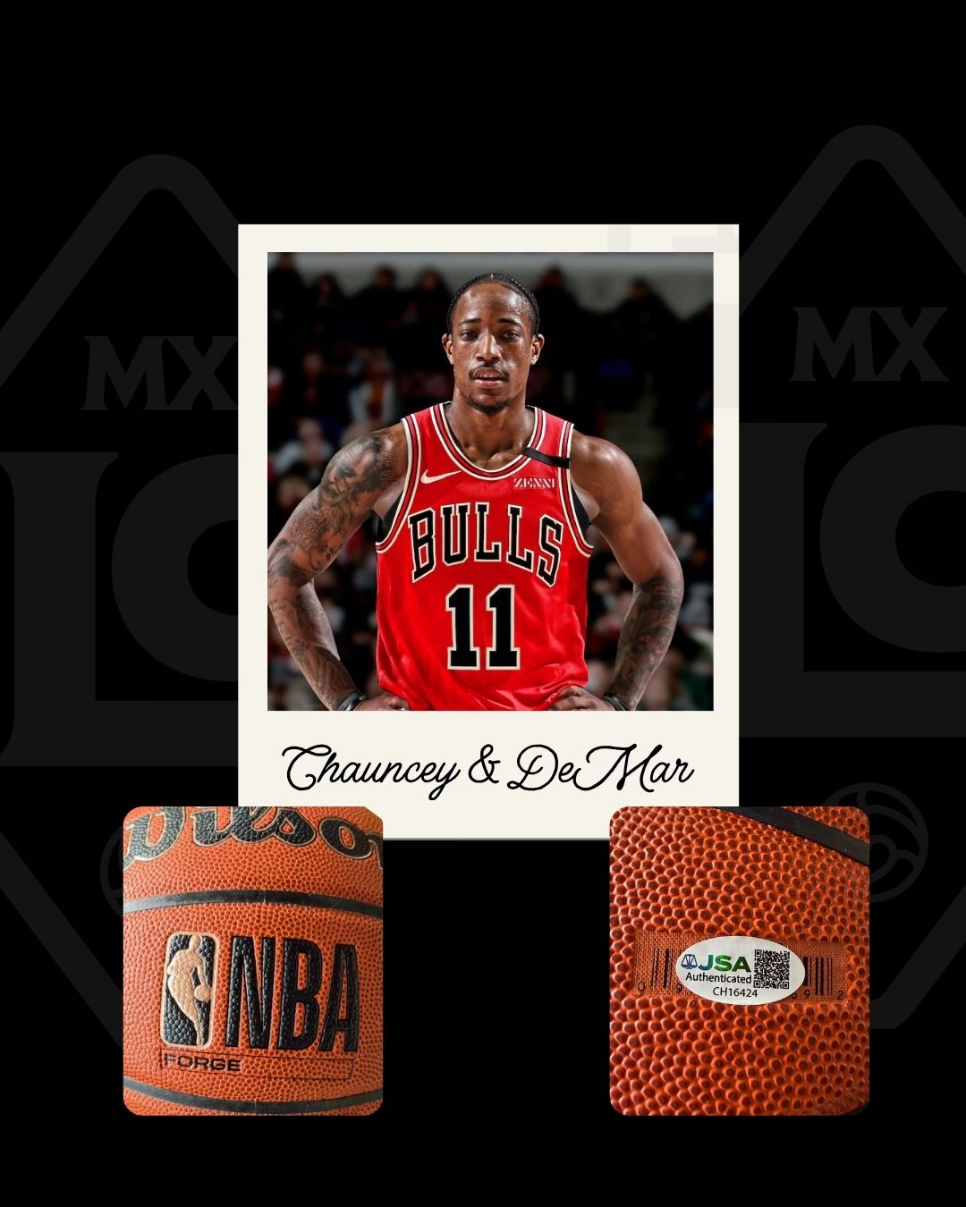 Balones autografiados Chauncey Billups & DeMar DeRozan