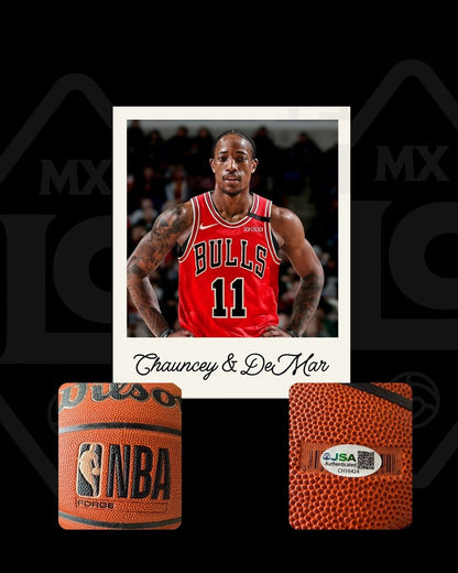 Balones autografiados Chauncey Billups & DeMar DeRozan
