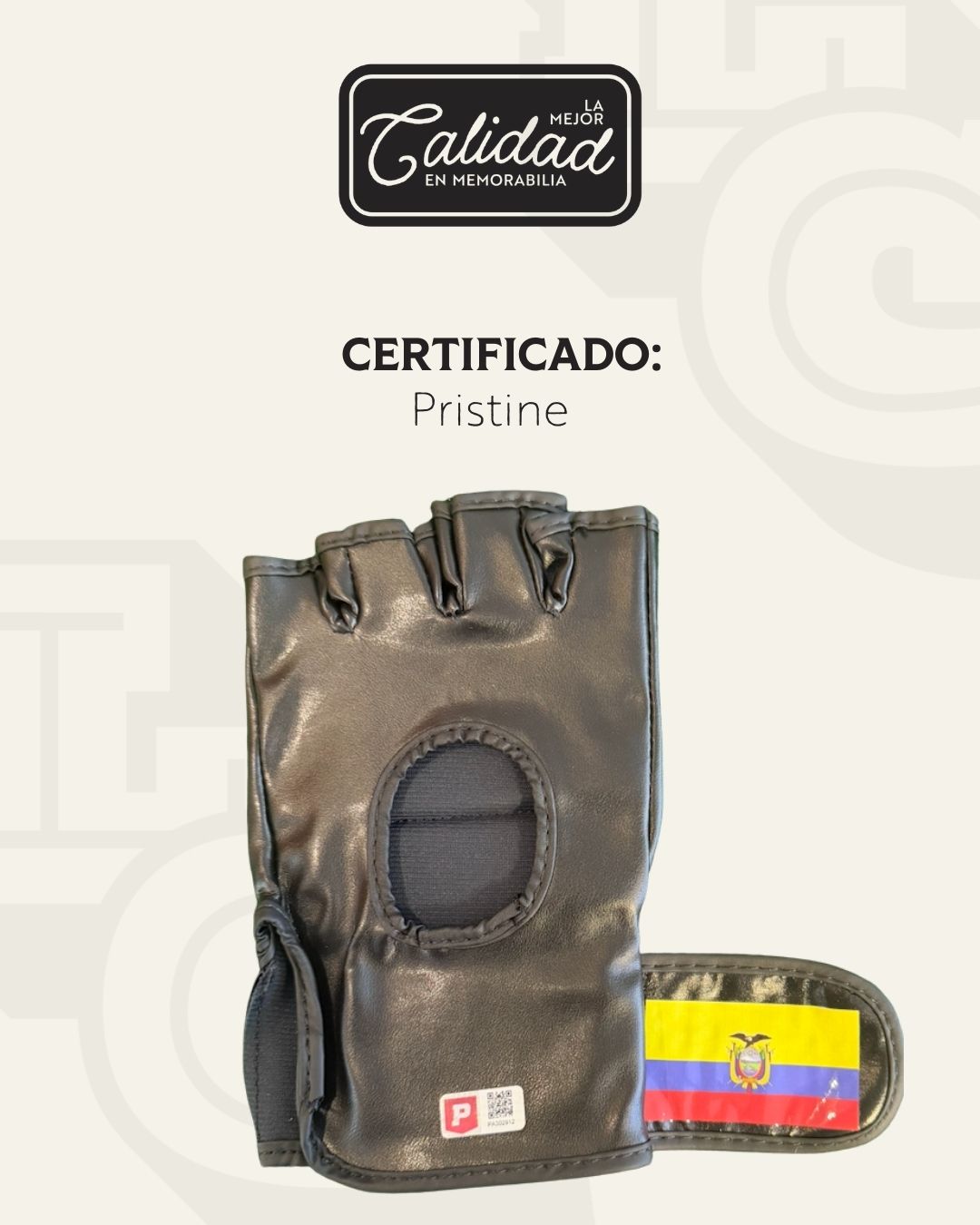 Guante firmado Marlon Chito Vera