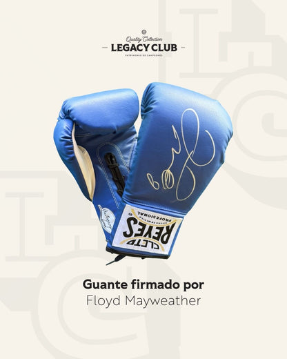 Guante firmado Floyd Mayweather