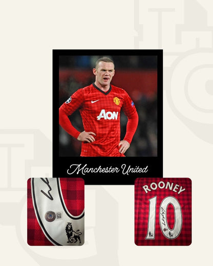 Jersey firmado Wayne Rooney Manchester United 2012 - 2013