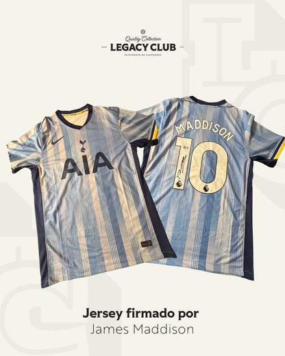 Jersey firmado James Maddison Tottenham 2024