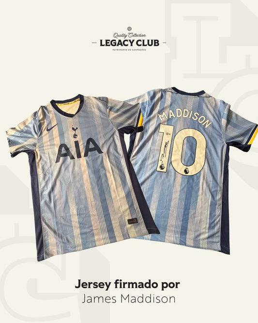 Jersey firmado James Maddison Tottenham 2024
