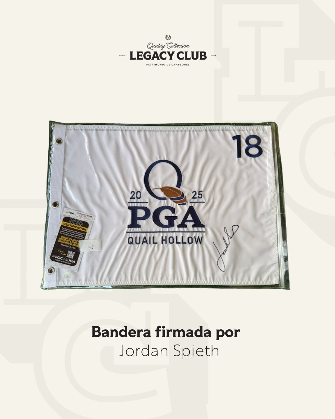 Bandera Jordan Spieth