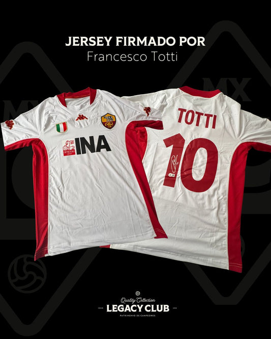 Jersey firmado Francesco Totti AS Roma 2002