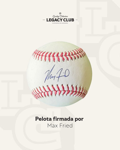 Pelota firmada Max Fried