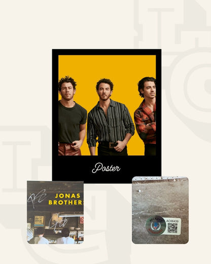 Poster firmado Jonas Brothers