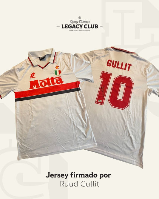 Jersey firmado Ruud Gullit AC Milan 1994