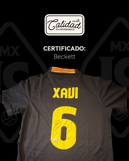 Jersey firmado Xavi Hernandez Barcelona 2011 - 2012