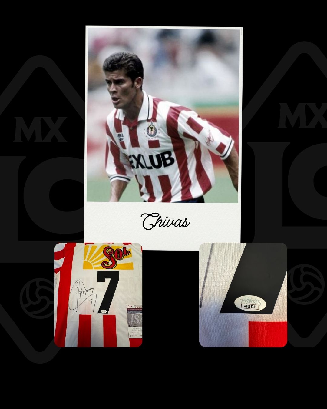 Jersey firmado Ramon Ramirez Chivas