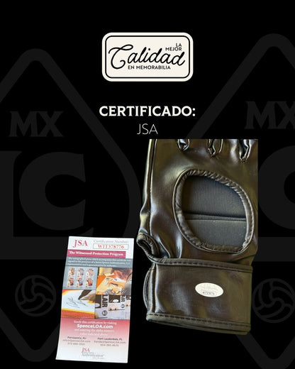 Guante firmado Jiri Prochazka