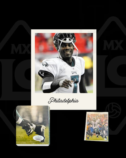 Foto firmada Michael Vick