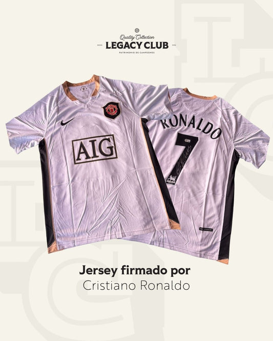 Cristiano Ronaldo Manchester United 2007 Blanca