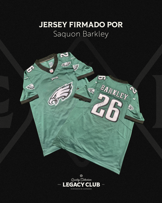 Jersey firmado Saquon Barkley Philadelphia Eagles