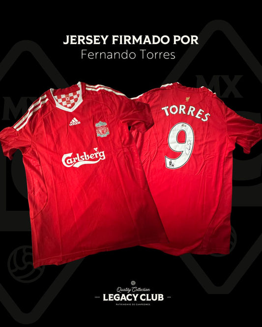 Jersey Firmado Fernando Torres Liverpool