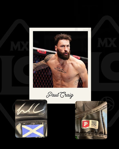 Guante firmado Paul Craig