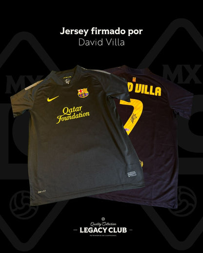 David Villa Barcelona Visita
