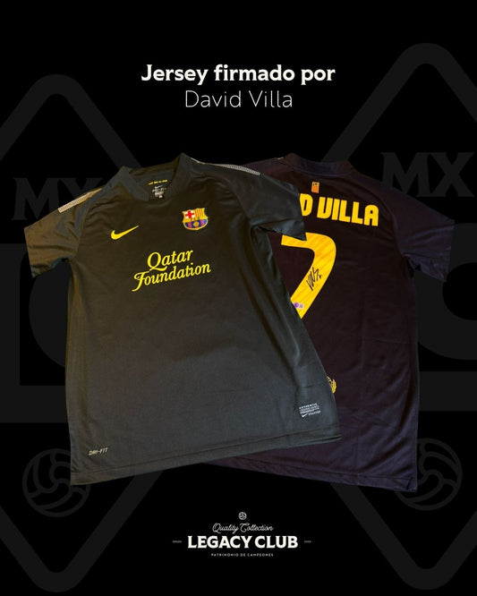 David Villa Barcelona Visita