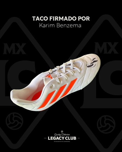 Zapato firmado Karim Benzema