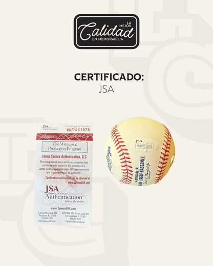 Pelota firmada Brandon Nimmo