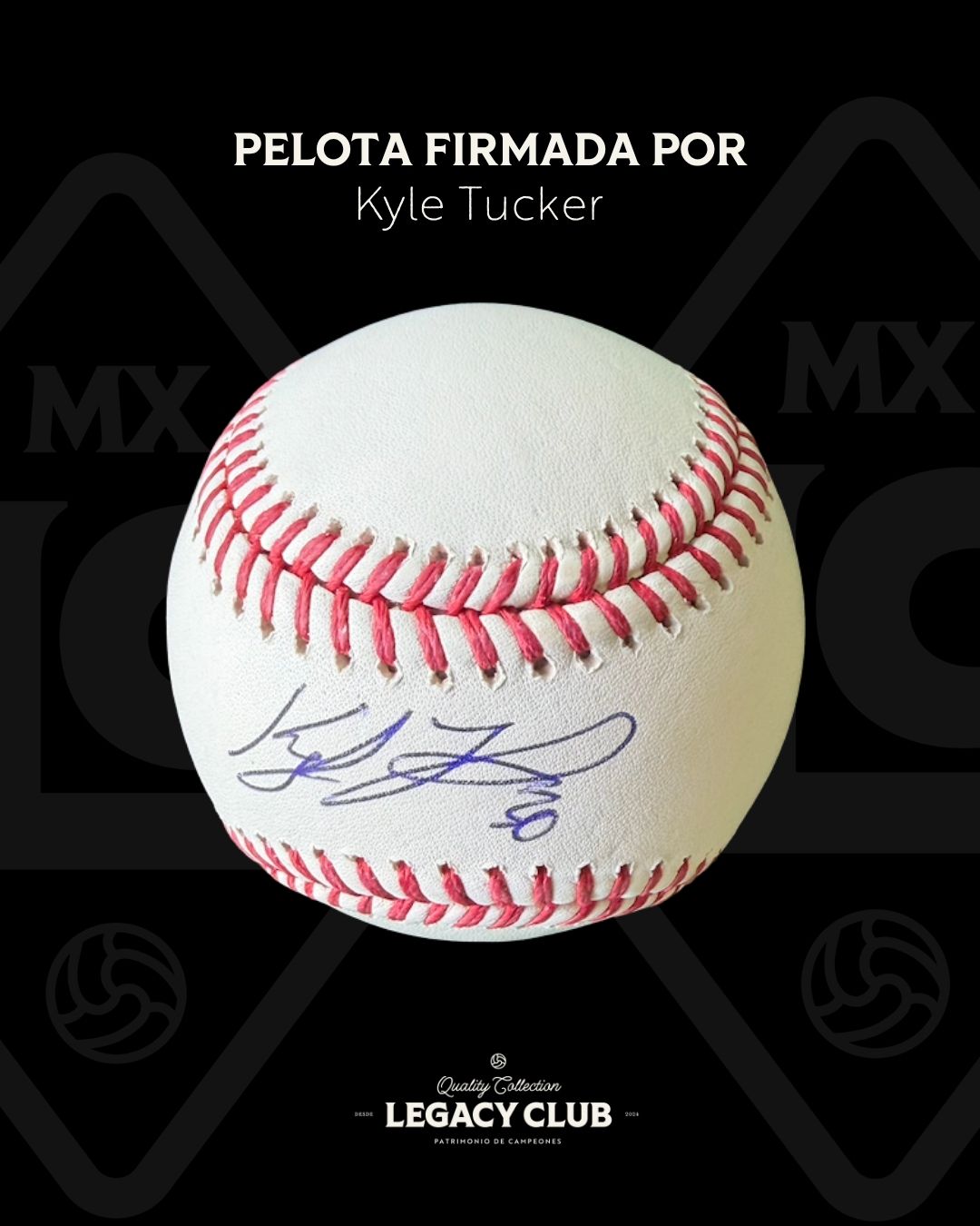 Pelota firmada Kyle Tucker