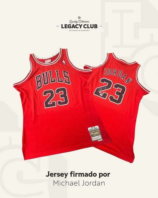 Jersey firmado Michael Jordan Chicago Bulls