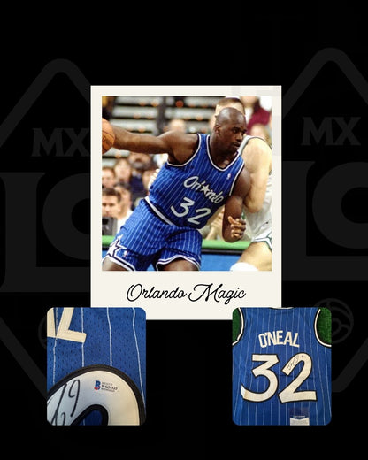 Jersey firmado Shaquille Oneal Orlando Magic