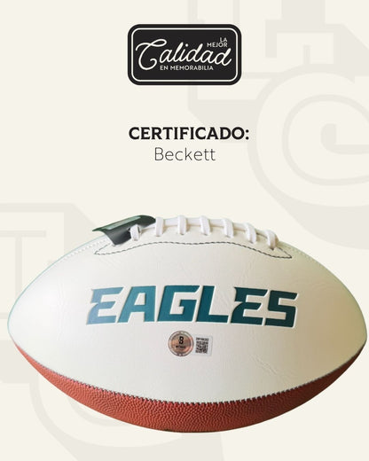 Balón firmado Michael Vick Eagles