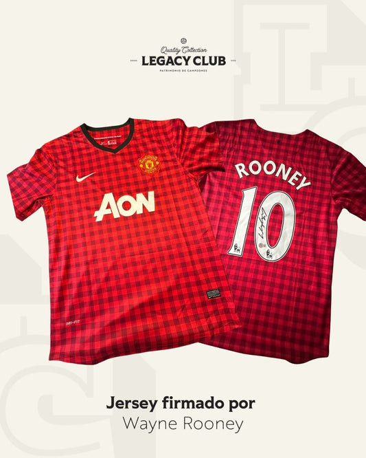 Jersey firmado Wayne Rooney Manchester United 2012 - 2013