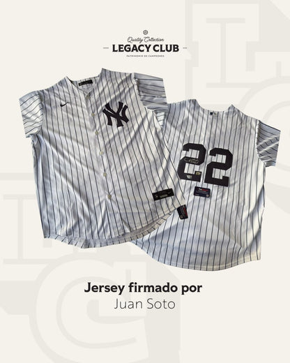Jersey firmado Juan Soto Yankees