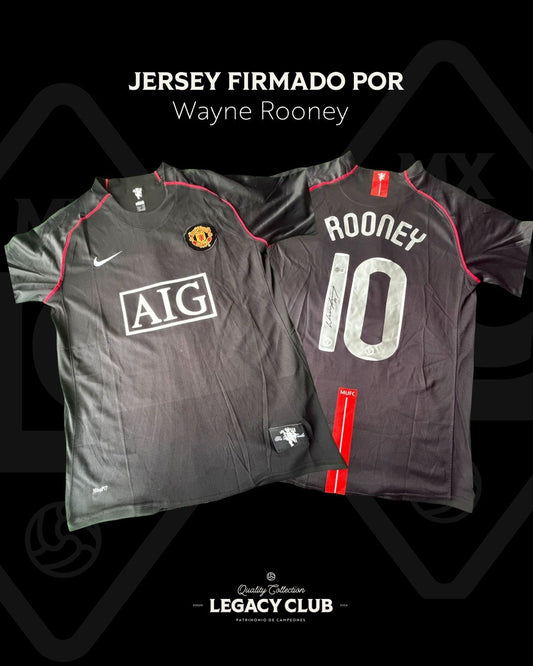 Wayne Rooney Manchester United 2007 Visitante